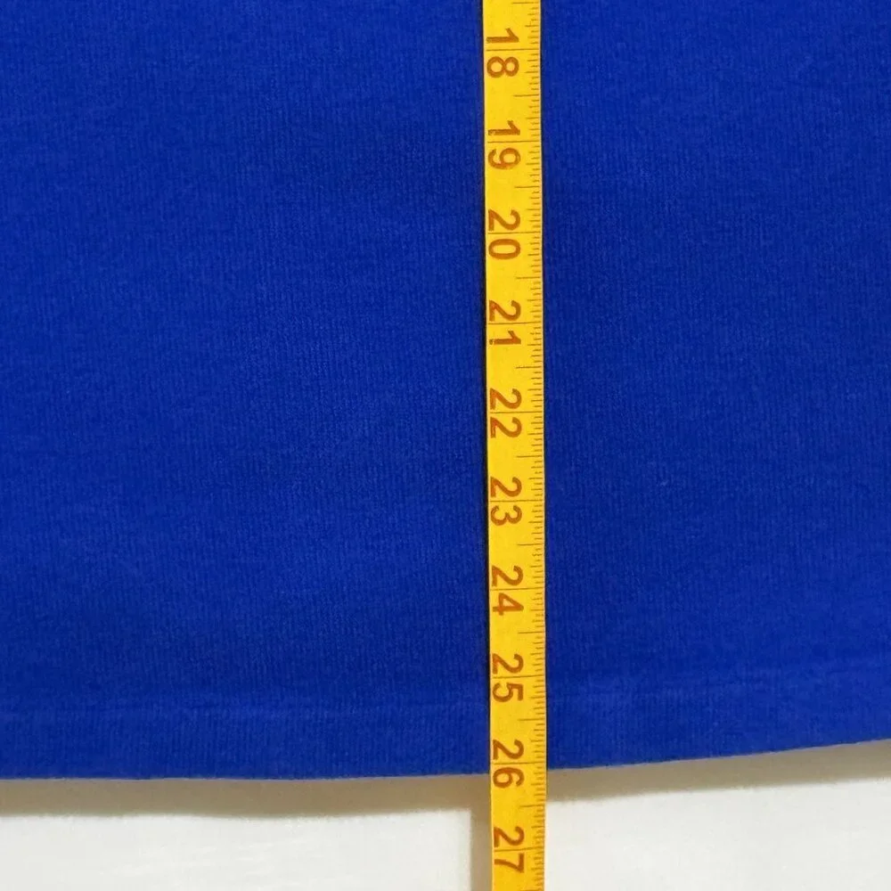 Polo Ralph Lauren Mens Royal Blue M 1/4 Zip Soft Estate Rib‎ Pullover Excellent